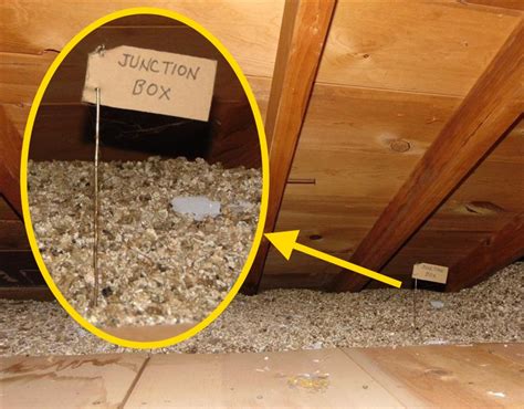 add junction box in attic|nec compliant junction boxes.